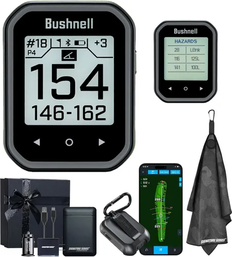 Vista 10 de Bushnell Golf Phantom 3 Slope GPS Handlheld (negro) Más de 38,000 campos, compensación de pendientes, información de peligro, calculadora