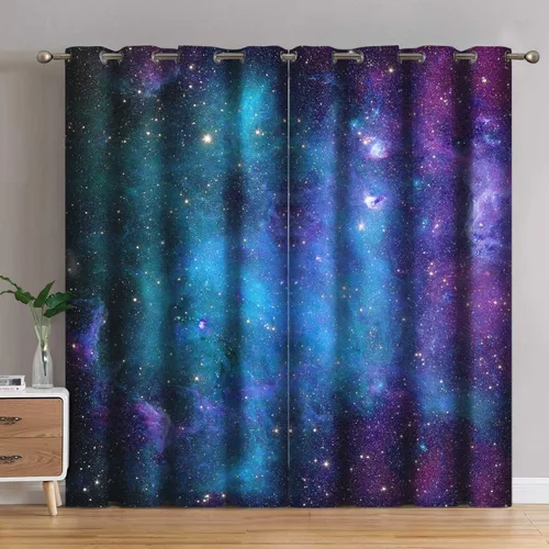 Vista 19 de Jekeno Cortinas blancas y negras para ventana, diseño moderno de ladrillo abstracto en 3D, cubos futuristas, geométricos, cuadros, bolsillo