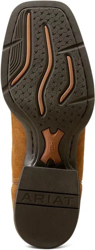 Vista 8 de Ariat - Botas deportivas para hombre, diseño de puntera redonda Gamuza moca antigua/estampado de camuflaje arena