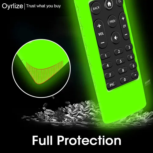 Vista 4 de Funda protectora para XRT140 Vizio Smart TV, soporte de silicona para XRT140 LED QLED HD UHD TV, control remoto, a prueba de golpes, protector
