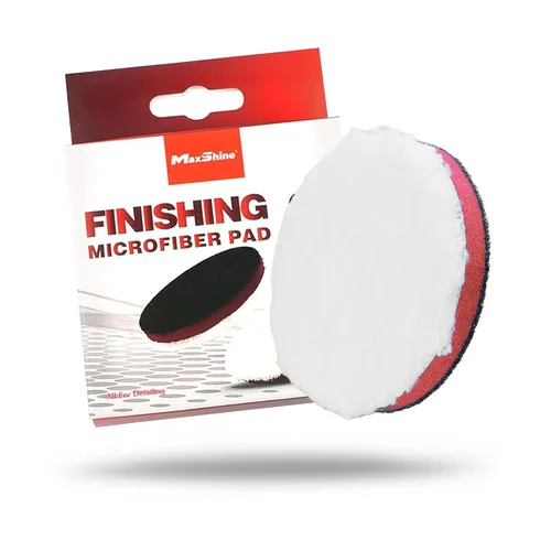Vista 11 de Maxshine Almohadilla universal de espuma de pulido de microfibra de 3 pulgadas para corte, microfibra ultrasuave con gancho y bucle, compatible