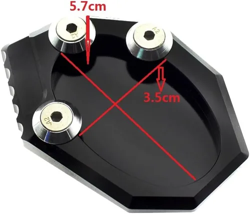 Vista 4 de Krace - Cojín de extensión para motocicleta para Kawasaki Versys 650 2010-2014 13