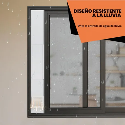 Vista 8 de GCGOODS Placas de sellado de ventana de ventilación de secadora para manguera de secadora de 4 pulgadas, kit de ventana de ventilación de secadora