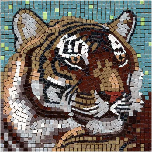 Vista 41 de Crea una verdadera obra de arte de mosaico con nuestro kit de hazlo tú mismo, acuario cuadrado de 7 pulgadas (18 cm)
