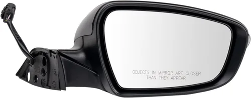 Vista 119 de TRQ Cubierta cromada del espejo manual del lado del pasajero, acabado liso para Volvo VNL 2004-2014 Para Volvo VNL 2004-2014