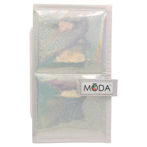 Vista 5 de MODA Prismatic Sunset - Juego de brochas de maquillaje de ojos hermosos, 7 piezas, vegano