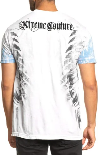 Vista 6 de Xtreme Couture by Affliction Camiseta para hombre The Edge White