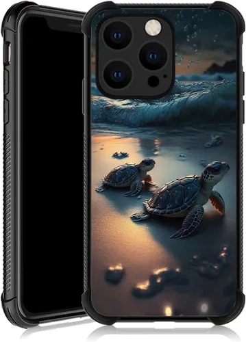 Vista 45 de ZHEGAILIAN Funda compatible con iPhone 13 Pro, funda protectora de TPU suave antideslizante reforzada con cuatro esquinas a prueba de golpes