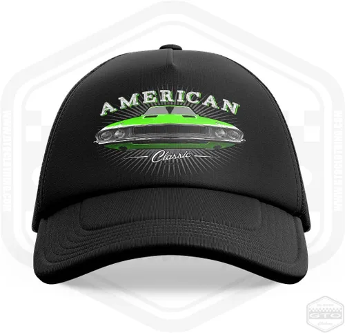 Vista 6 de 1970 Challenger American Muscle Gorra de camionero
