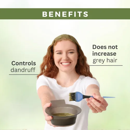 Vista 3 de Vegetal Organic Henna Powder for Hair (100 gm x Pack of 2)