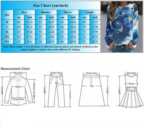 Vista 5 de FAMOORE Sudadera con capucha para mujer, casual, de manga larga, cuello redondo, estampado de flores, sin botones, talla 13 1