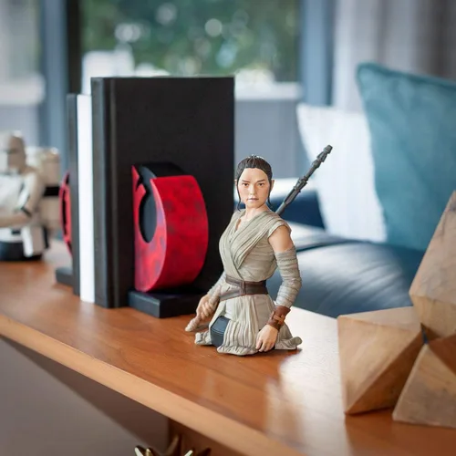 Vista 6 de Gentle Giant Estudios Star Wars: el despertar de la fuerza: Rey Mini busto de resina