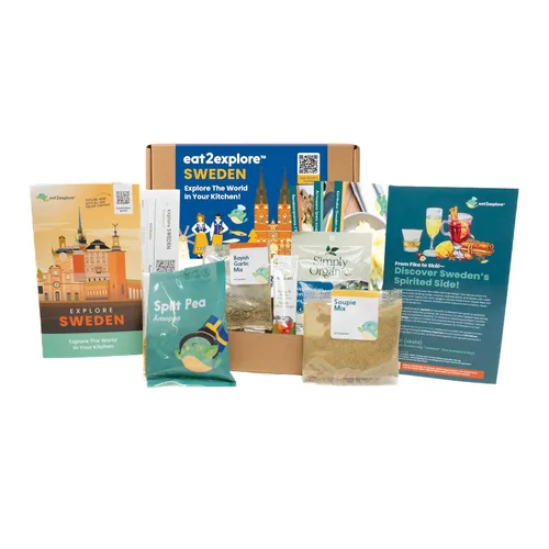 Vista 17 de eat2explore Kit de cocina global para adultos, recetas auténticas, especias esenciales y maridajes de bebidas, perfecto para citas nocturnas