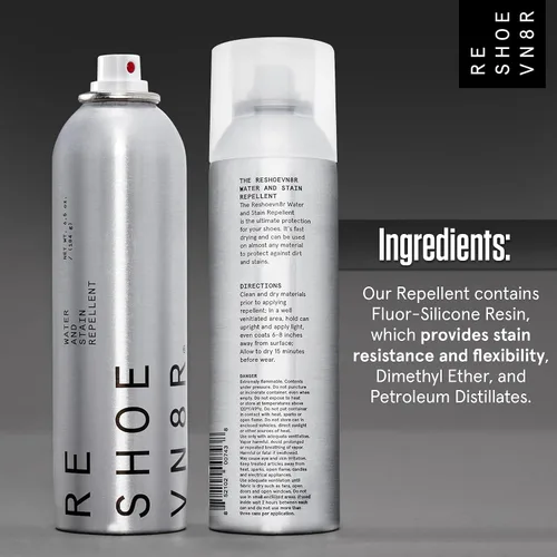 Vista 7 de RESHOEVN8R Spray impermeable para zapatos - Protector de lluvia y manchas