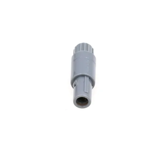 Vista 19 de 1P plástico PAG PKG enchufe enchufe Push Pull Auto bloqueo Hold Conector 2 Pin Plug macho para médico