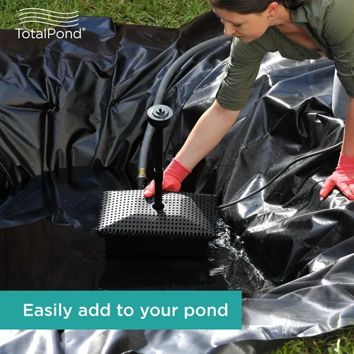 Vista 7 de TotalPond Kit completo de filtros con bomba de 300 GPH
