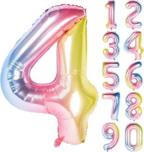 Vista 20 de Globos de 40 pulgadas para inflar con helio, de película de aluminio, para fiestas, cierre manual (púrpura 0)