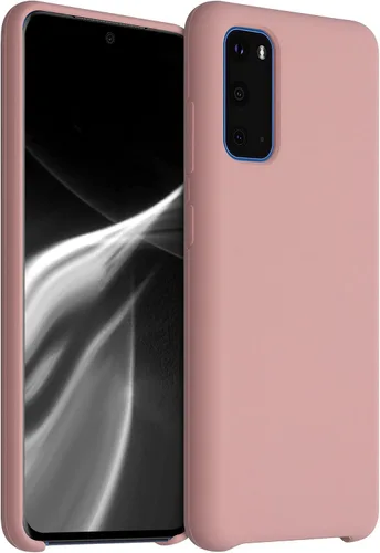 Vista 276 de kwmobile Funda compatible con Samsung Galaxy S9 - Funda de silicona TPU con acabado suave - Blue Reef