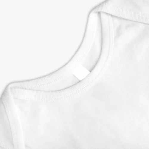 Vista 3 de Mameluco de bebé personalizado, mameluco personalizado para recién nacido, el mejor regalo para niñas, mameluco blanco recién nacido, elefante, body