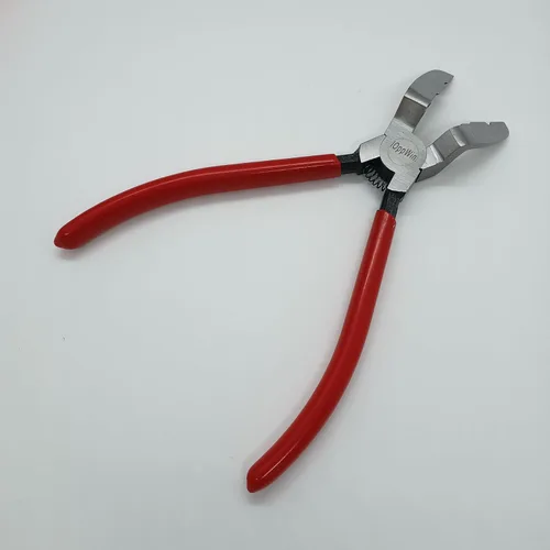 Vista 6 de Alicates Rojos Alicates de Corte Diagonal Multipropósito Cortadores de Alambre al Ras Clips de Retención de Empuje para Automóvil Clips de Moldura
