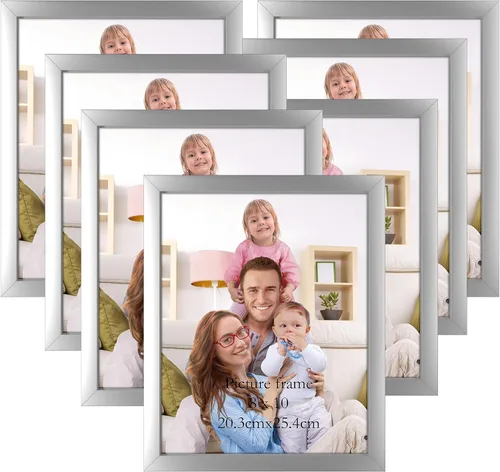 Vista 28 de Giftgarden - Juego de 7 marcos para fotos de 4 x 6 pulgadas, color negro, marcos para fotos de 4 x 6 pulgadas para pared o mesa