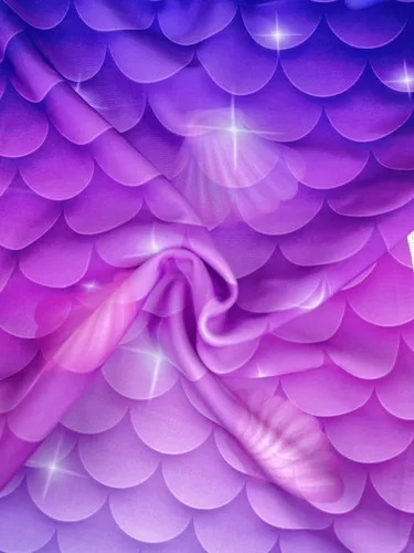 Vista 6 de DNFUN Colas de sirena para nadar para niñas, traje de baño de sirena con monoaleta