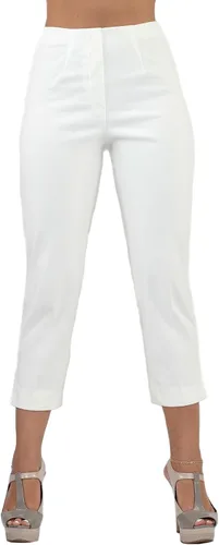 Vista 2 de Lior paris Sidney Denim Capri en el famoso Sasha Fit