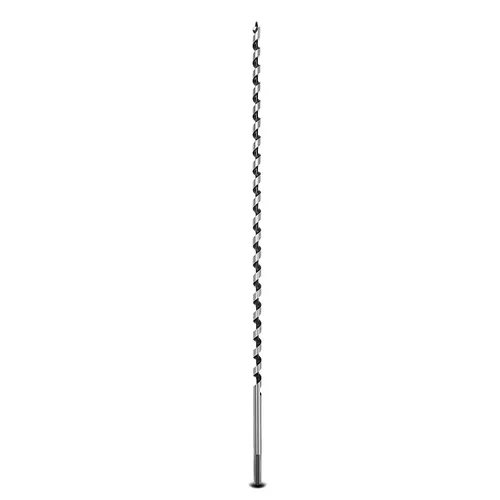 Vista 41 de Broca helicoidal de 0.94 x 11.8 pulgadas para madera, broca helicoidal con vástago hexagonal para madera blanda, madera dura, plástico