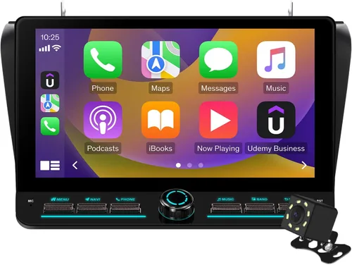 Vista 10 de 1+32G Android 13 Estéreo de Coche Doble DIN para Mazda 3 2004-2009 con Radio de Pantalla Táctil de 9 Pulgadas Integrado, Carplay Inalámbrico/Android