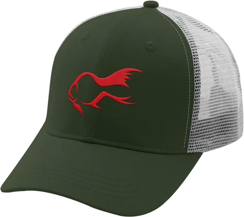 Vista 2 de Baseball hat Goldfish Logo Trucker caps for Teen Graphic Nylon mesh Snapbacks