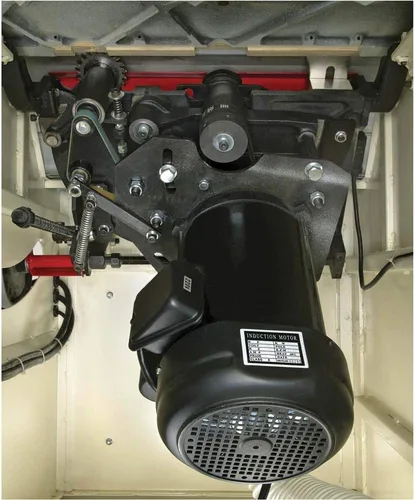 Vista 7 de Shop Fox W1811 - Sierra de mesa deslizante de 10 pulgadas y 5 HP