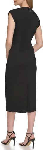 Vista 4 de Calvin Klein Vestido ajustado formal Ponte para mujer