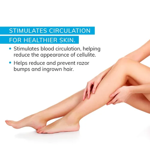 Vista 8 de MicrodermaMitt - Guante exfoliante corporal natural, elimina la piel muerta e impurezas, Mitón del cuerpo