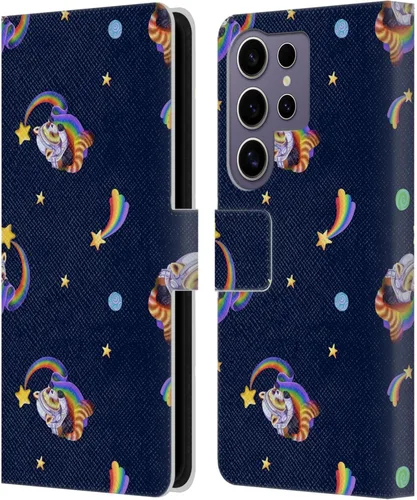 Vista 99 de Head Case Designs Officially Licensed Carla Morrow Colorful Space Dice Patterns Leather Wallet Case Compatible with Samsung Galaxy A07 4G