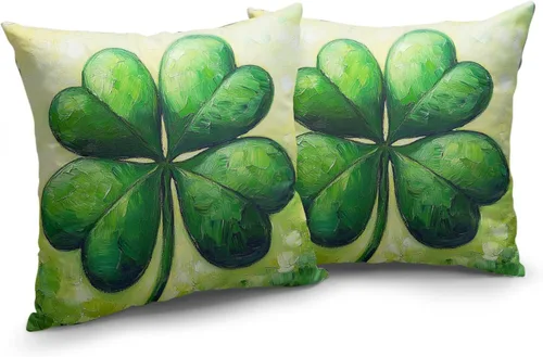 Vista 22 de Juego de 2 fundas de almohada de 16 x 16 pulgadas, diseño patriótico de bandera estadounidense con estrellas para exteriores, estilo casa de campo