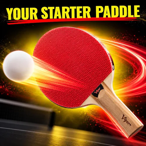 Vista 8 de Viper by GLD Products One Star - Raqueta de tenis de mesa, hoja de tamaño 2-Multi