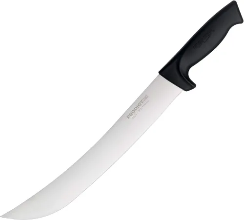 Vista 9 de Ergo Chef Prodigy Series - Cuchillo para cortar cimros de 10 pulgadas, cuchillo de carne curvada de acero inoxidable de alto carbono, mango