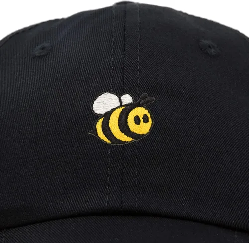 Vista 2 de DALIX Gorra de béisbol Bumble Bee para papá, bordada, para mujer y niña