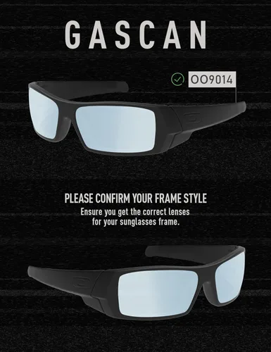 Vista 3 de ToughAsNails 3 pares de lentes polarizadas de repuesto para Oakley Gascan OO9014 Pack