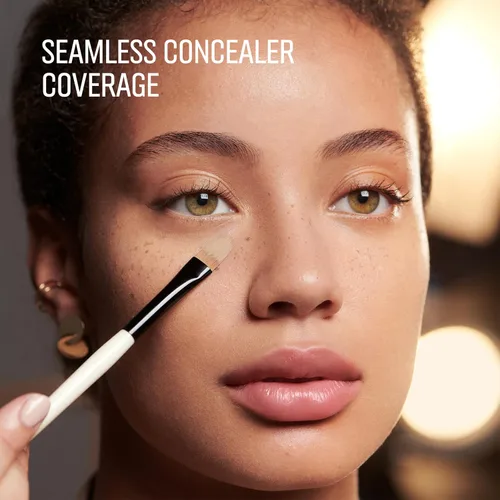 Vista 2 de Bobbi Brown Foundation & Concealer Brush Full Coverage & Touch-Up Makeup Brushes for Blemishes, Dark Circles & Seamless Blending
