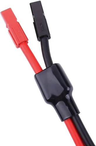 Vista 5 de Conector 45A a encendedor de cigarrillos hembra de 12 V, cable resistente de 12 AWG, compatible con Anderson Powerpole para transferencia