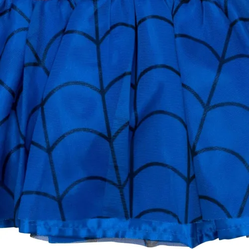 Vista 4 de Marvel Avengers Captain America Spider-Man Girls Cosplay Dress Leggings and Headband Newborn to Toddler