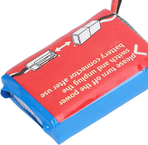 Vista 7 de Drfeify Batería de coche RC 350mAh, batería de Li con conector para 244016 RC coche de control remoto modelo de juguete