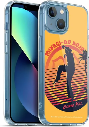 Vista 198 de Head Case Designs Funda de gel suave con licencia oficial de Cobra Kai Eagle Fang Logo Key Art compatible con Apple iPhone 7 Plus/iPhone 8 Plus