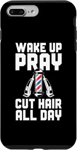 Vista 10 de iPhone 11 Pro Max Barbershop Wake Up Pray Cut Hair All Day Barbershop