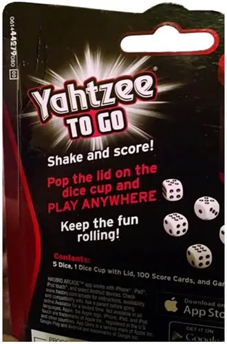 Vista 3 de Juego de viaje Yahtzee, 2014, por Hasbro Gaming