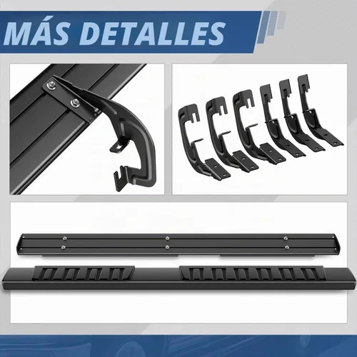 Vista 6 de Auto Dynasty - Estribos para Chevy Silverado Sierra Extended Cab 07-19