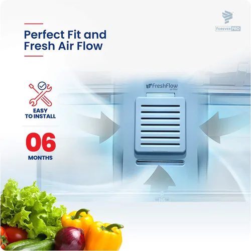 Vista 7 de ForeverPRO W10311524 Conjunto de filtro de aire con temporizador recordatorio para refrigerador Whirlpool 2319308 AIR1 W10315189 W10335147