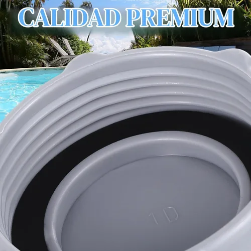 Vista 5 de Tujoe Tapón de válvula de drenaje de repuesto P6H1158 de plástico, compatible con piscinas, modelo P01006, tapa de válvula de drenaje gris