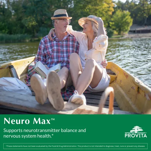 Vista 5 de PROVITA Neuro Max Suplemento de apoyo cognitivo Apoyo vegano para el nervio y la memoria Acetil L-carnitina, ginkgo biloba, melena de león